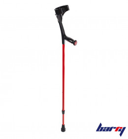 Костыль локтевой Vario Line Ergo-Grip 222KL-Standart (Цвет ручки: Черный, Цвет трубы: Синий)